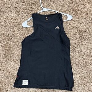 Tracksmith Black Van Cortland Singlet